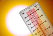 Heat wave arrives