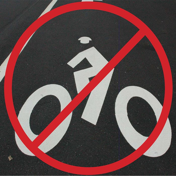 no bike lanes