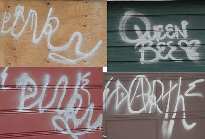 graffiti collage