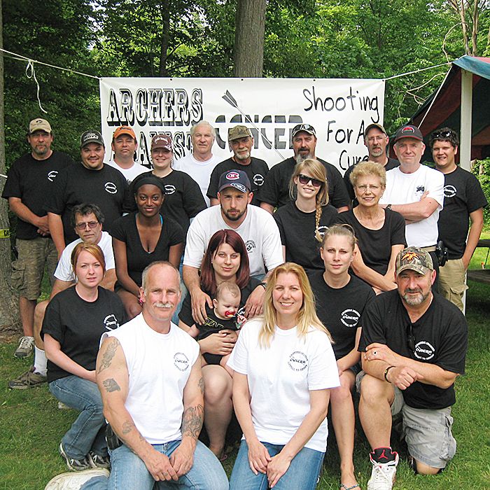 Pulling off an event such as Archers for Cancer wouldn't be possible without the help of a strong group of volunteers.