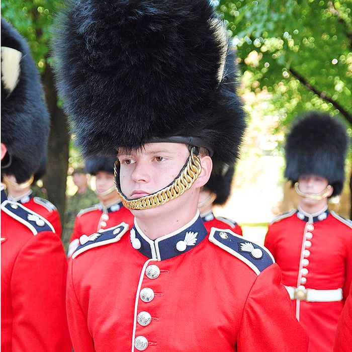 Chatham’s Dylan Reaume stands on guard as a member of the Ceremonial Guard of the Canadian Armed Forces in Ottawa.