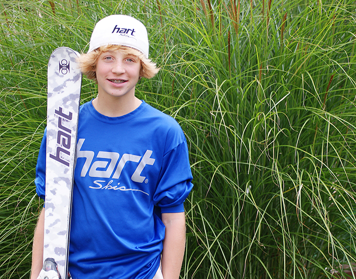 Rylan Evans of Chatham will compete this winter as a member of Ontario's moguls skiing team. (Photo by Ian Kennedy/CKSN.ca)