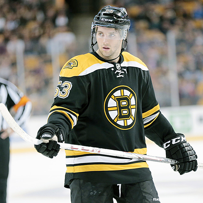 Seth Griffith of the Boston Bruins. (Photo by Fred Kfoury III/Icon Sportswire)