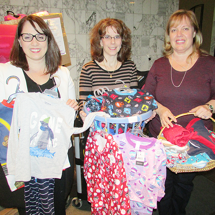 Pajama donation to women's centre The Chatham VoiceThe Chatham Voice