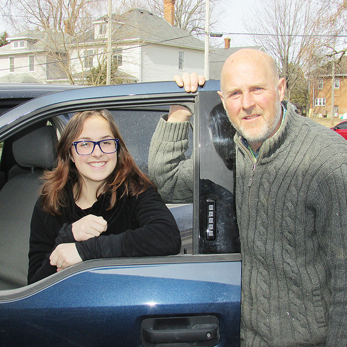 Sixteen-year-old Rachel Bultje and her father Jeff are travelling to Haiti next week to help with construction of a church in the Caribbean country.