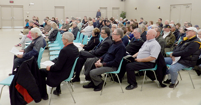More than 100 people turned out for the March meeting of the Sydenham District Hospital Board after a rumour swept the community that the hospital’s emergency department was in imminent danger of closing.