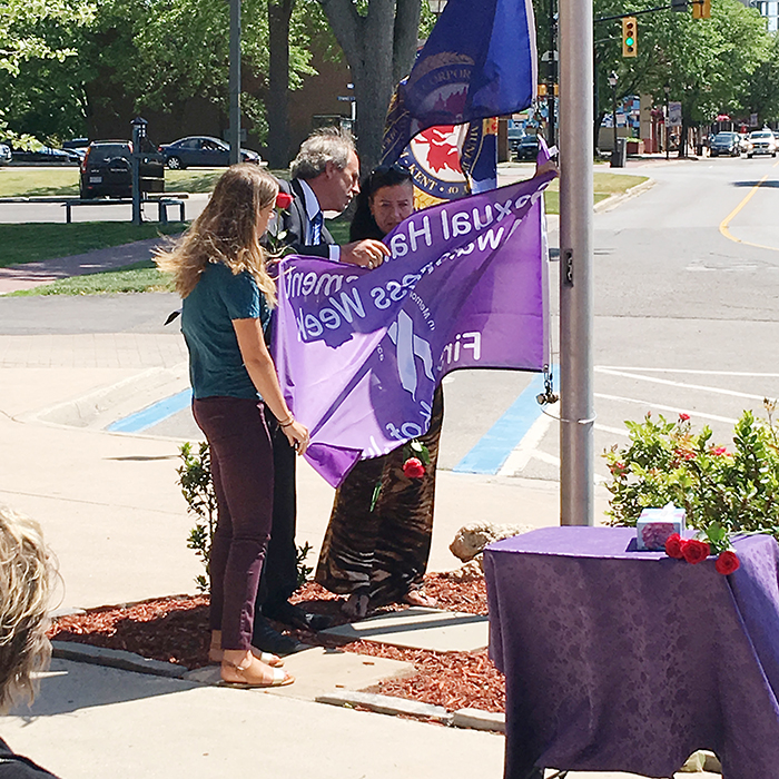 Last week’s commemoration of the murder of Theresa Vince and the staging of the seventh annual Walk a Mile in Her Shoes event demonstrate how far we’ve come as a society and how far we still have to go.