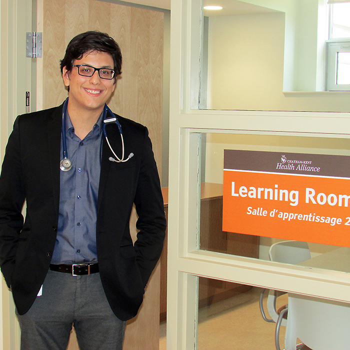 Dr. Shawn Segeran has started his residency in family medicine at the Chatham Kent Health Alliance.