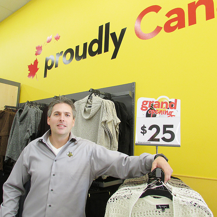 Mark Lush, store manager for Giant Tiger’s Chatham operation, is proud of the new location at Thames Lea Plaza. He said the store more than doubled its square footage from its former Richmond Street location.