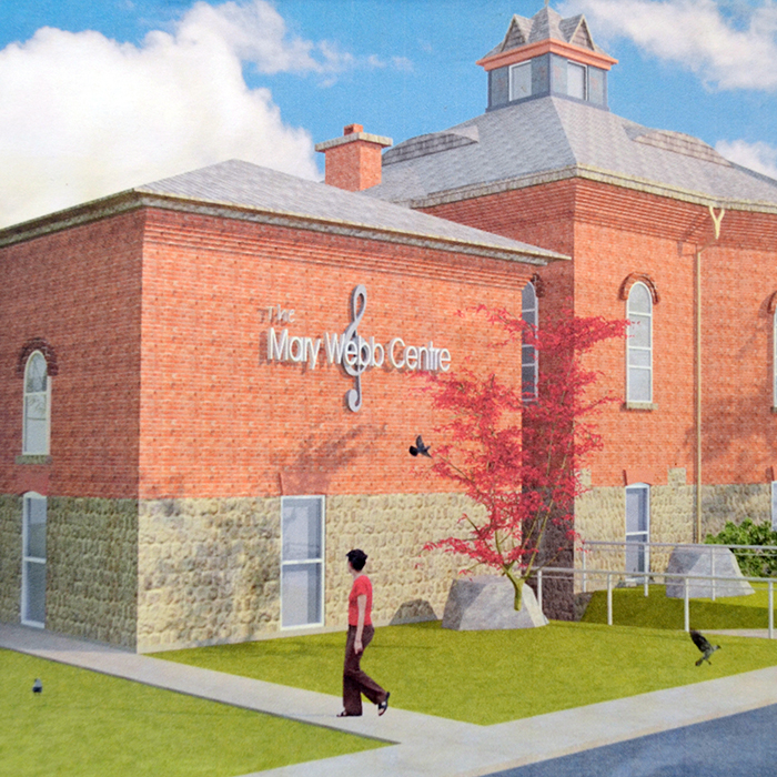 This conceptual drawing shows what the Mary Webb Centre in Highgate will look like once a quarter of a million dollar plus addition is completed.