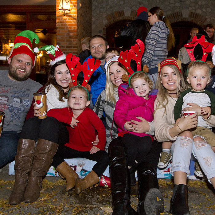 On Friday evening, the Chatham Santa Claus Parade made its way downtown on King Street as as impressive gathering of people lined the streets with their family and friends to watch all the lit up floats. Sarah Schofield/ Special To The Chatham Voice