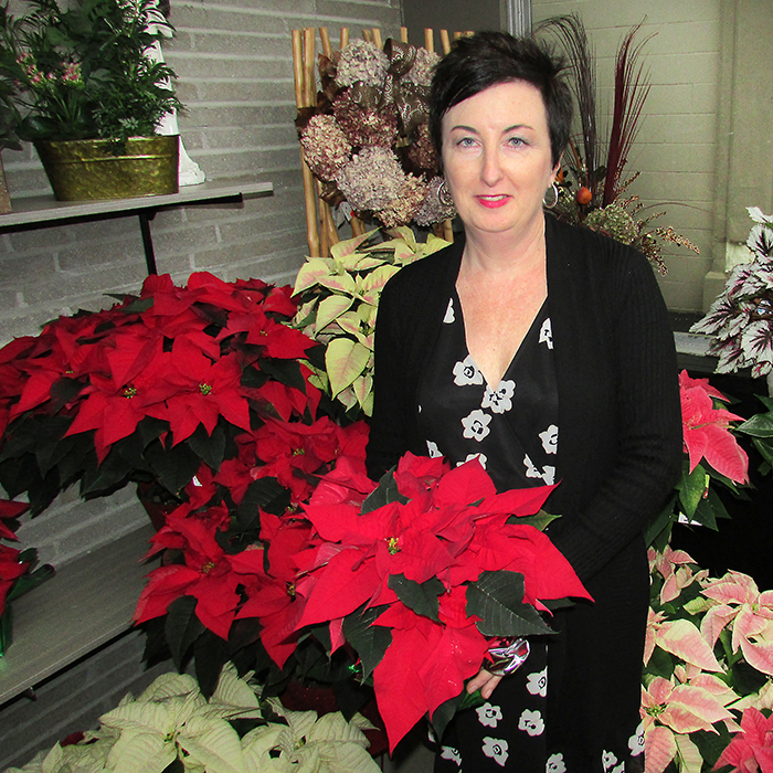 Melodee Delarue and her staff at Syd Kemsley Florist recently celebrated the shop’s 60th anniversary.
