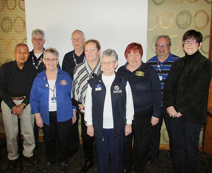 Members of the Kiwanis Club of Chatham-Kent gathered for a breakfast meeting Saturday to introduce potential new members to what Kiwanis is all about.