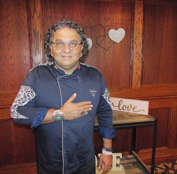 Chef, author and restauranteur Vikram Vij was the featured chef at the 15th Annual Parade of Chefs fundraiser for the CKHA diagnostic imaging equipment campaign, held at Club Lentinas in Chatham Thursday.