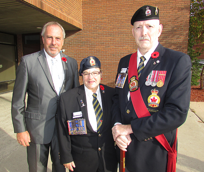 RCL kicks off Poppy Campaign with flag-raising | The Chatham Voice