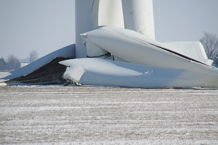 Regional MS calls for investigation over Gilfach Goch wind turbine collapse