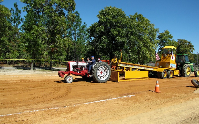 tractor pull in blue ridge south carolina