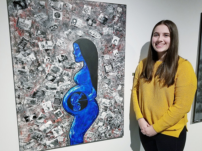 Student Art Pieces Examine Indigenous Issues The Chatham Voice