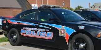 Plaque thefts lead to five arrests