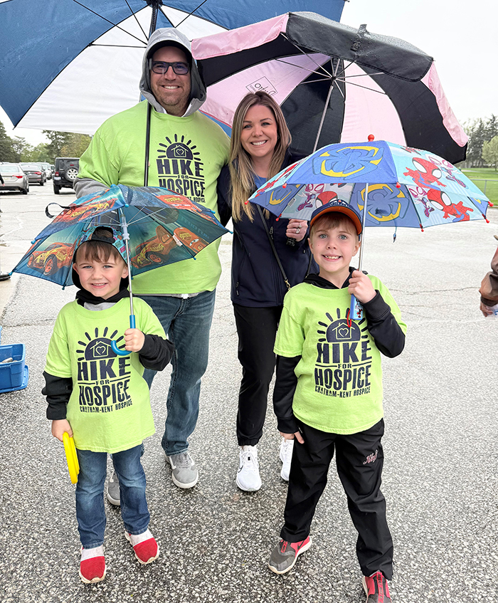 Walkers to Hike for Hospice May 3