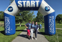 Strong support at Strong Starts walk