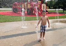 Cool fun at Kingston Park