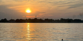 The sun sets on summer