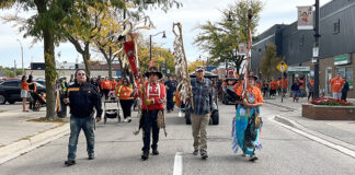 A walk of remembrance